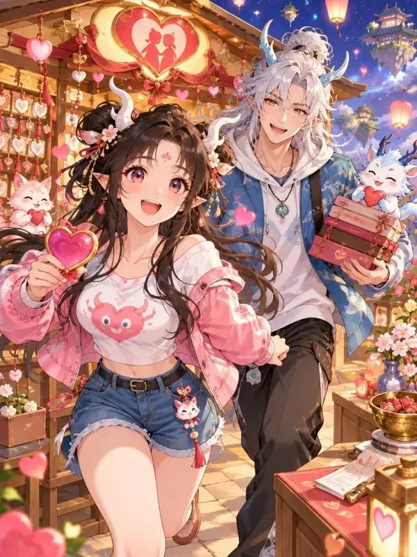 牛郎织女开了家婚介所封面