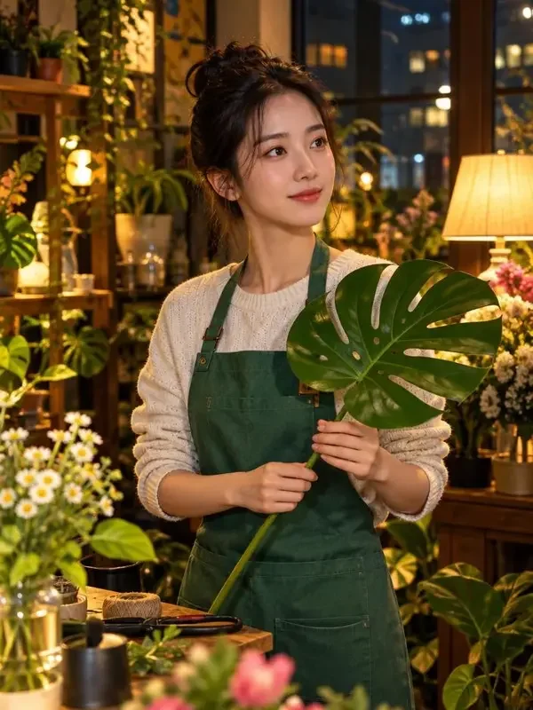 地铁口的花店老板封面
